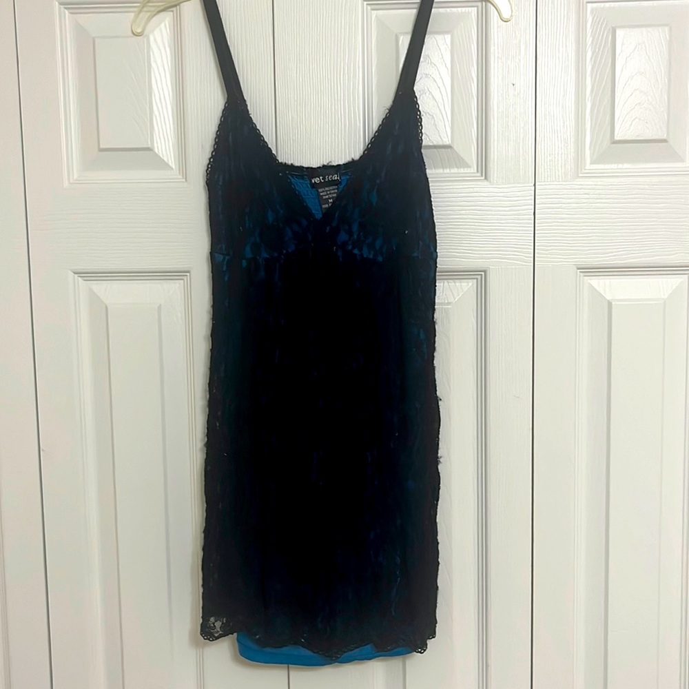 Sexy Lace Wet Seal Dress